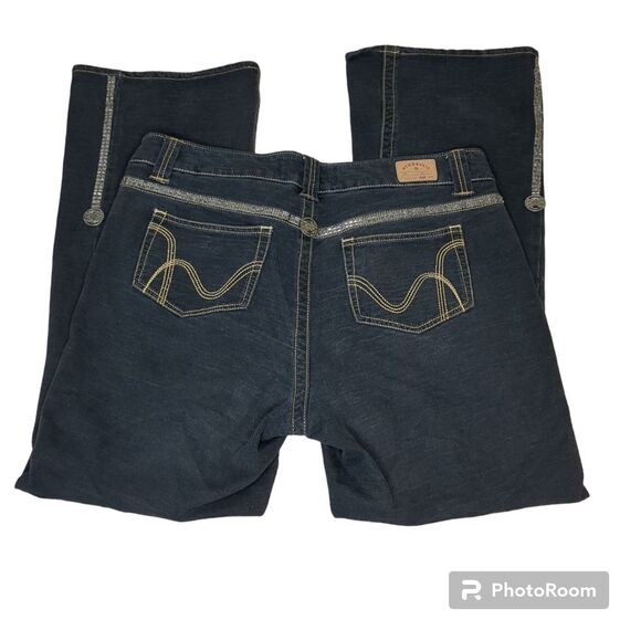 HYDRAULIC Jeans - Women's Bootcut Jeans with Bling, Dark Wash, Size 18 - Picture 3 of 11